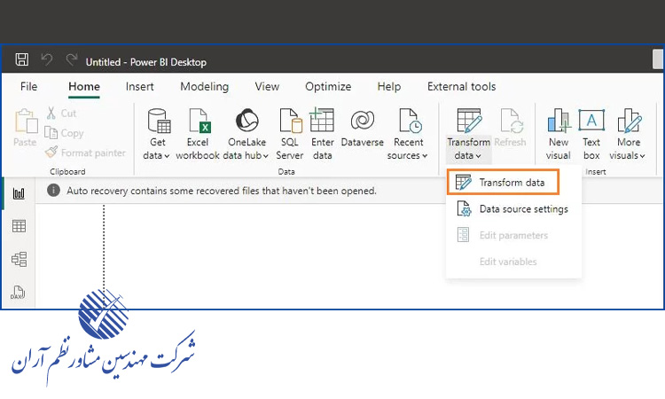 ایجاد تقویم شمسی در Power BI با زبان m